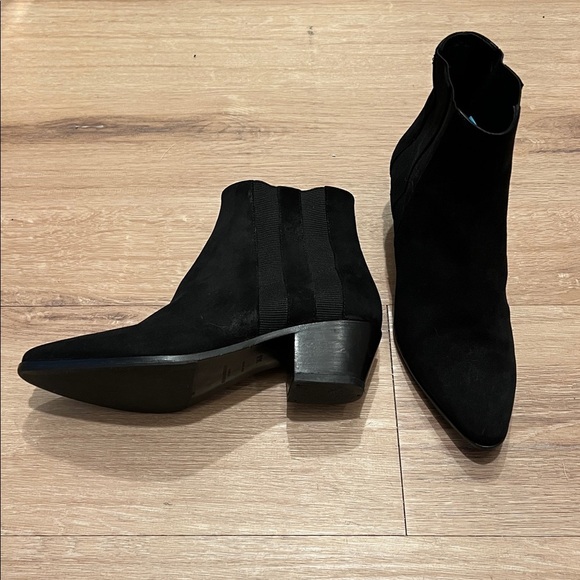 Saint Laurent Babies 40 Chelsea Boots Black Suede | EU 36.5 / US 6.5 - Picture 1 of 13